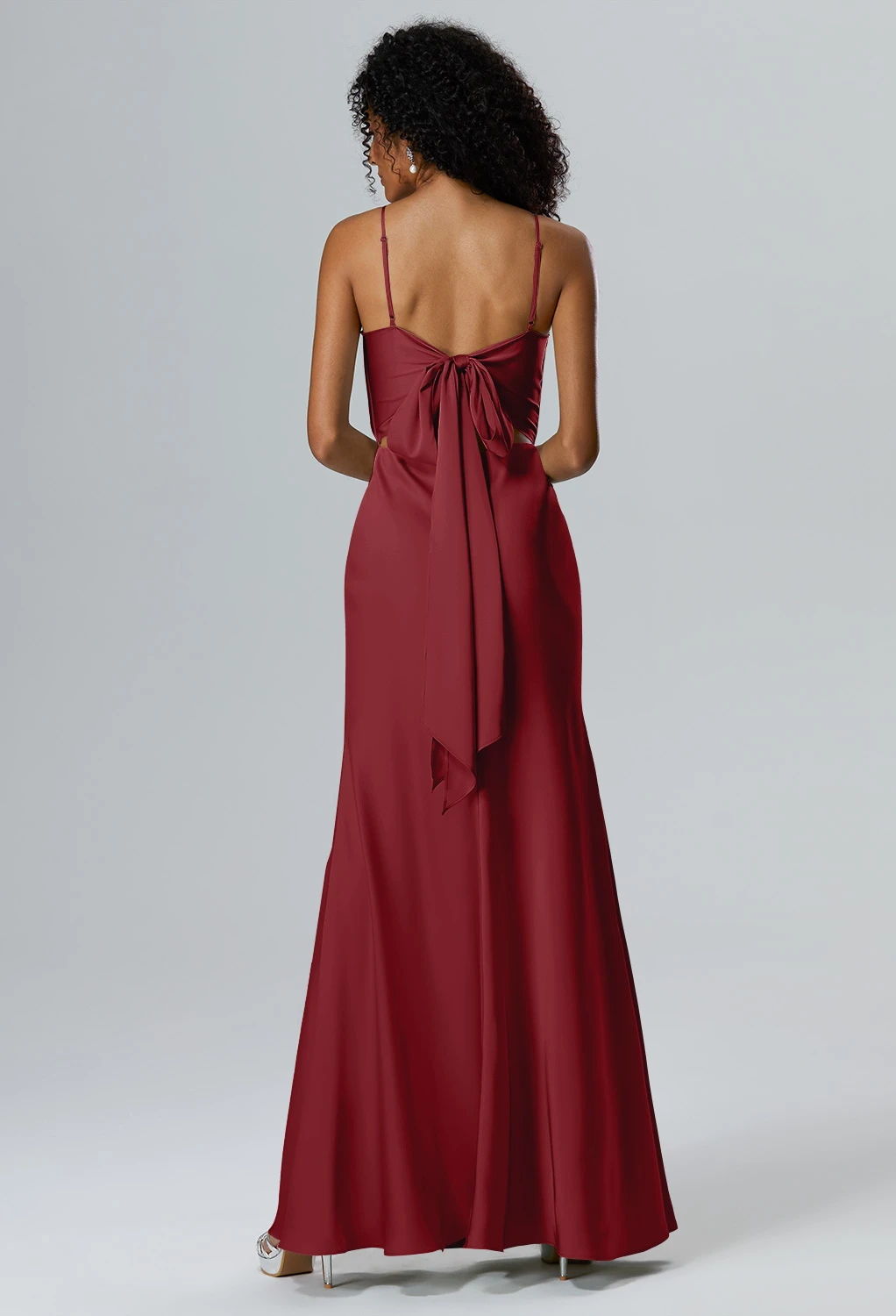 AW Wilda Burgundy  Wedding Guest Dresses